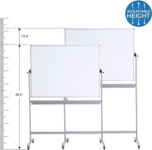 Image of Mobile Whiteboard (DexBoard Magnetic 48x36-in)
