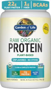 Image of Garden of Life Organic Vegan Unflavored Protein Powder 